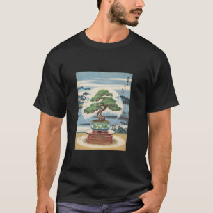 Japanese Culture Bonsai Tree Gardening Zen Vintage T-Shirt