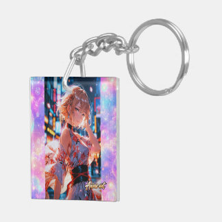 Japanese Cyberpunk Anime Girl Poster | Neon City