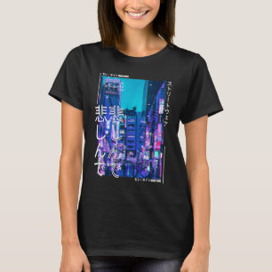 Japanese Cyberpunk Tokyo Streetwear Aesthetic Grap T-Shirt