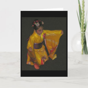 Japanese Dancer 4 Card