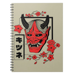 Japanese demon notebook
