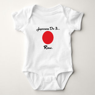Japanese Do It... Raw Baby Bodysuit