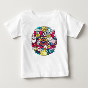 Japanese Doodle Art Baby T-Shirt