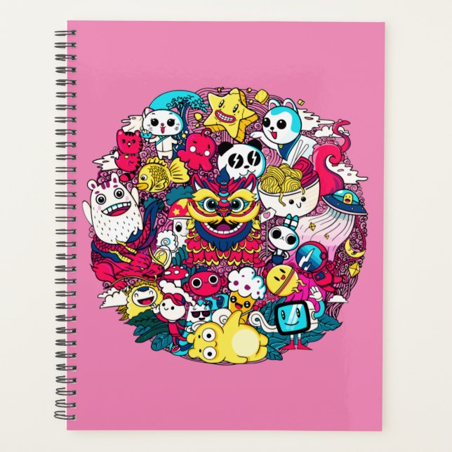 Japanese Doodle Art Planner (Front)