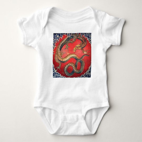 Japanese Dragon Baby Bodysuit