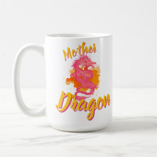 Japanese dragon coffee mug