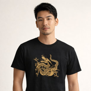 Japanese Dragon Customizable Colours T-Shirt