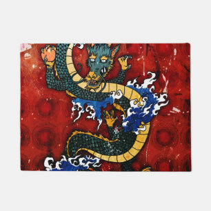Japanese Dragon Doormat