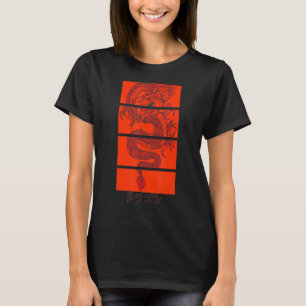 Japanese dragon Dragon Japanese characters Kanji T-Shirt