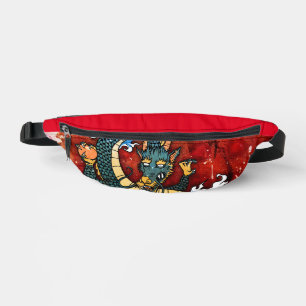 Japanese Dragon Fanny Pack