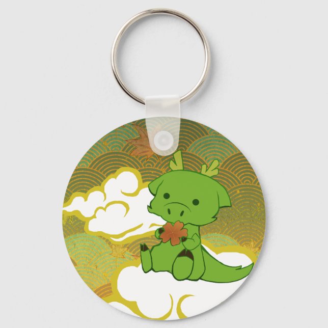 Japanese Dragon keychain (Front)