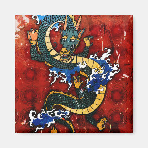 Japanese Dragon Magnet
