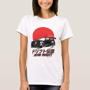 Japanese Drift Culture Street Racing Aesthetic T-Shirt