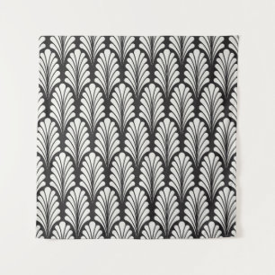 Japanese Elegance: Ornamental Vintage Pattern Tapestry