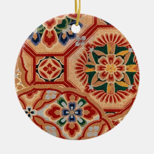 Japanese fabric Ornament Zazzle.ca