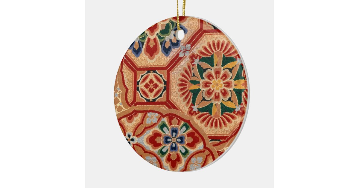 Japanese fabric Ornament Zazzle