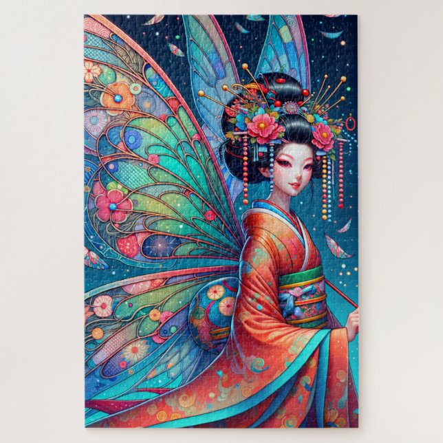 Japanese Fairy Jigsaw Puzzle (Vertical)