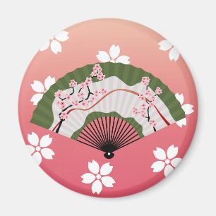 Japanese Fan 2 Magnet