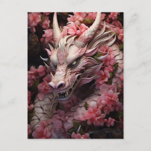 Japanese Fantasy Dragon Postcard