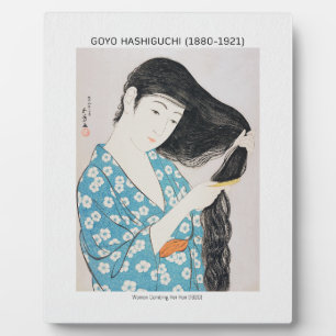 Japanese Female beauties - Goyō Hashiguchi   Plaque
