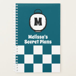 Japanese Festival Lantern with Your Initial Planner