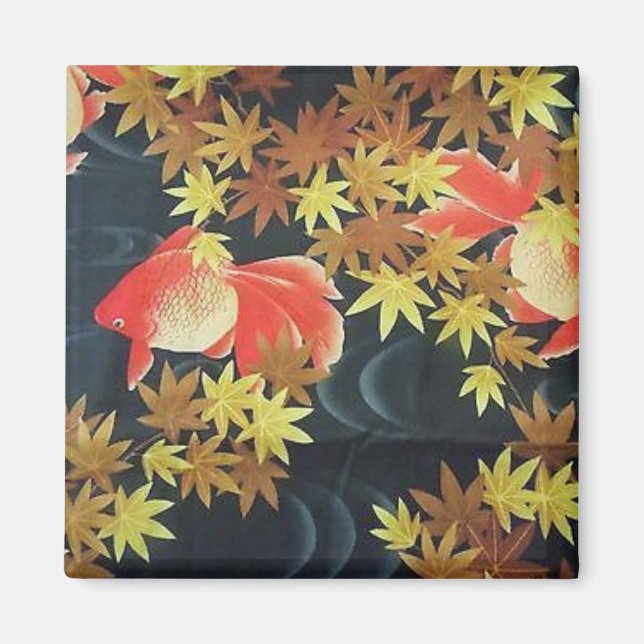 japanese fish design magnet (Front)