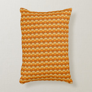 Japanese Fish Scale Pattern Decorative Pillow