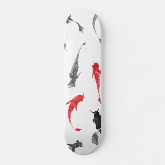 Japanese fishes skateboard (Front)