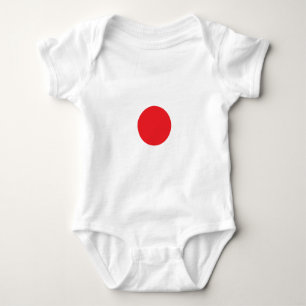 Japanese flag baby bodysuit