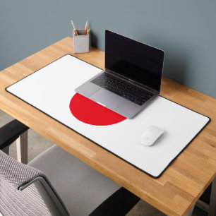 Japanese flag desk mat