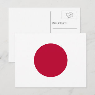 Japanese Flag, Flag of Japan Postcard