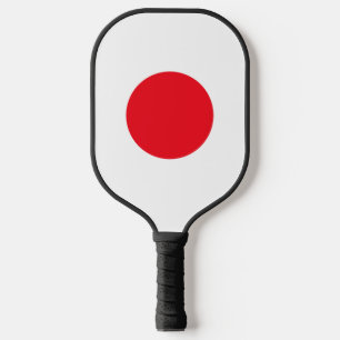 Japanese flag pickleball paddle