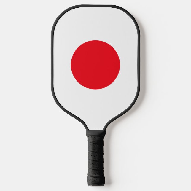 Japanese flag pickleball paddle (Front)