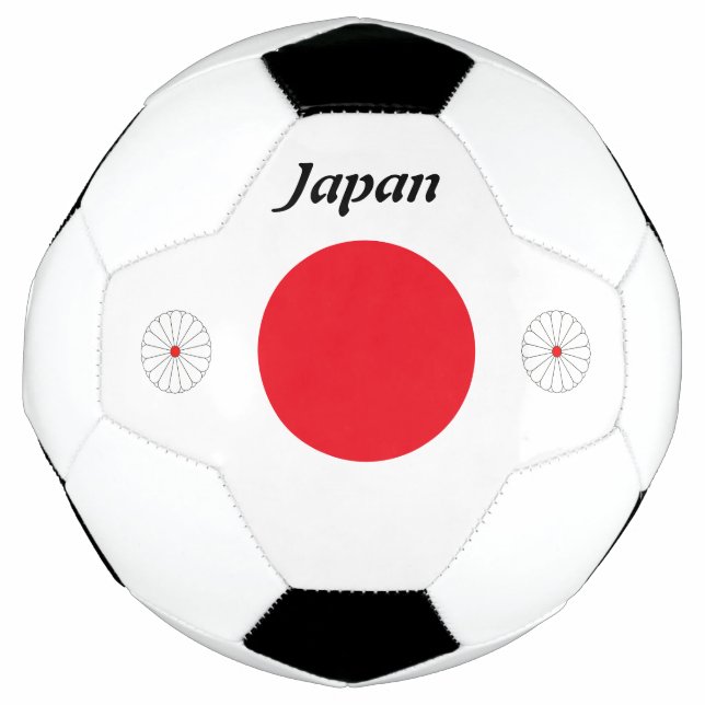 Japanese flag soccer ball (Front)