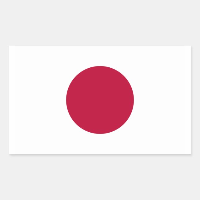 Japanese Flag Sticker (Front)