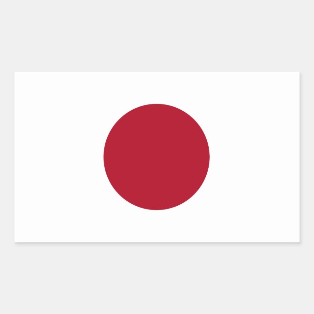 Japanese Flag Sticker (Front)