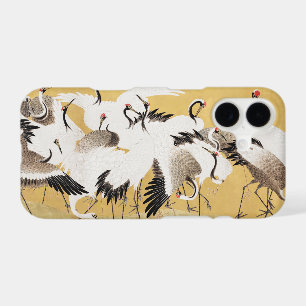 Japanese Flock Cranes Vintage Bird Rich Classic