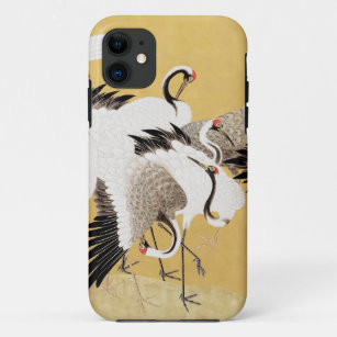 Japanese Flock Cranes Vintage Bird Rich Classic Case-Mate iPhone Case