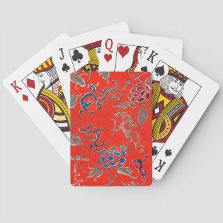 Japanese Floral Playing Cards