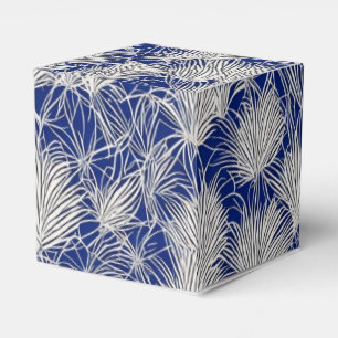 Japanese flower and grass pattern favor box