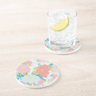 Japanese flowers coaster
