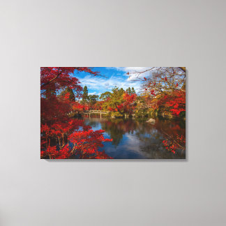 Japanese Foliage Canvas Print