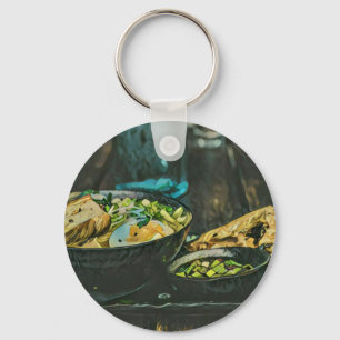 Japanese Food Art Keychain
