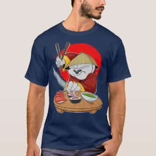Japanese Food I Maki Lover I Samurai Sushi Polar B T-Shirt