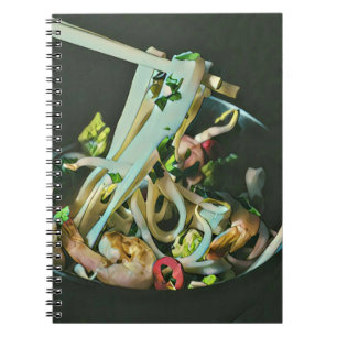 Japanese Food Lovers Gift Notebook