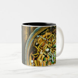 Japanese Food Lovers Gift Two-Tone Coffee Mug