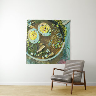 Japanese Food Lovers Tapestry