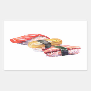 Japanese food sushi and nigiri sticker