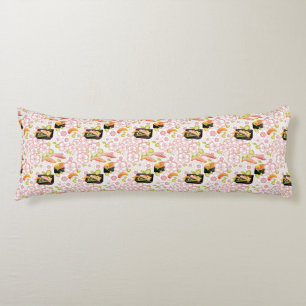 Japanese Food: Sushi Pattern 2 Body Pillow
