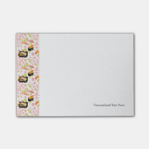 Japanese Food: Sushi Pattern 2 Post-it Notes